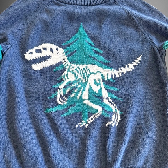 GAP Boys Dinosaur themed Sweater - Picture 2 of 6